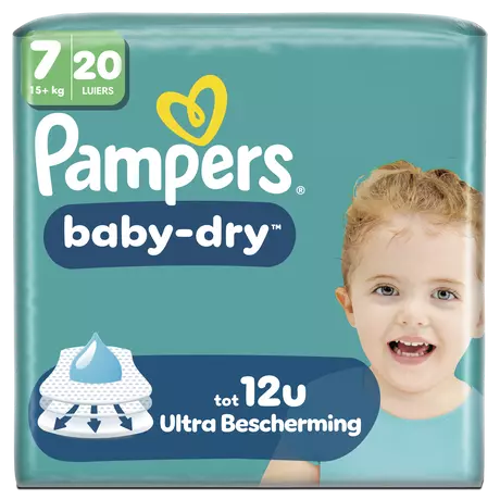 Pampers Baby Dry Luiers Maat 7 15+ kg 20 stuks