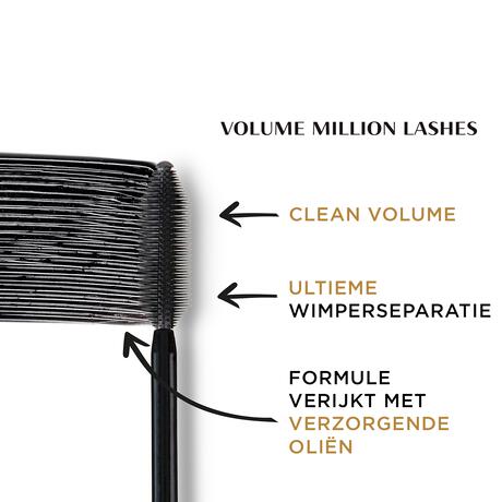 L'Oréal Paris Volume Million Lashes Mascara Classic Zwart