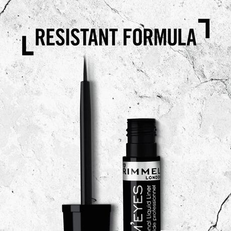 Rimmel London Glam'Eyes Professionalliquid Eyeliner - 002 Velvet Brown