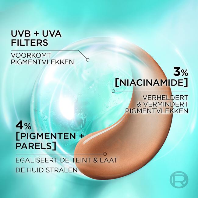 L’Oréal Paris Bright Reveal Dark Spot Tinted  SPF50+ Fluid Moisturizer 50 ML