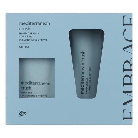 Etos Embrace Geschenkset Mediterranean Crush - Handzeep - Handcreme