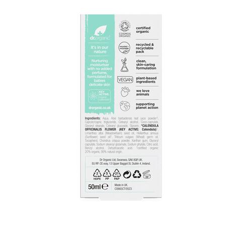 Dr. Organic Calendula Baby Moisturiser 50ML