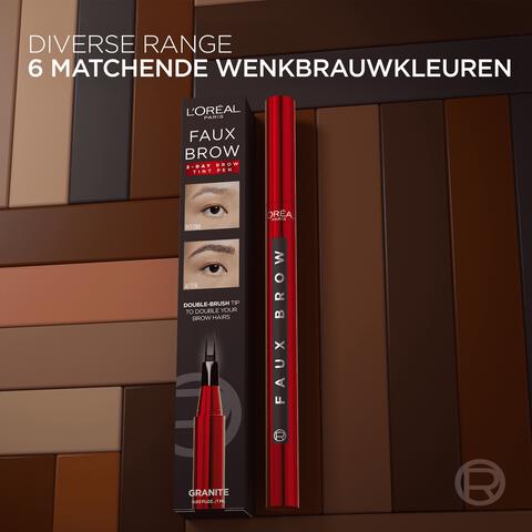 L'Oréal Paris Infallible Faux Brow Granite Wenkbrauwpotlood