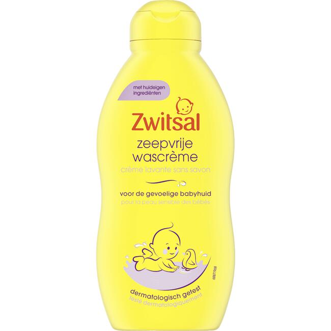 Amazon Jungle voorkomen Zeeslak Zwitsal Baby Zeepvrije Wascrème 200 ML 200 ML | Etos