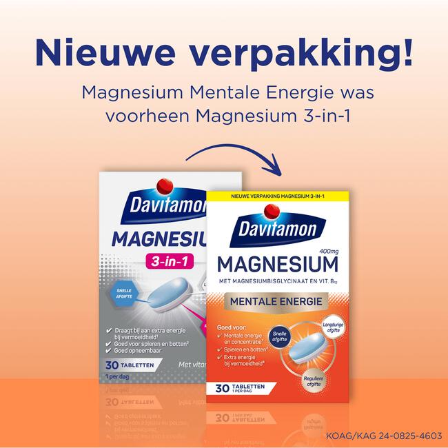 Davitamon Magnesium Mentale Energie 30ST