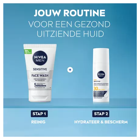 NIVEA MEN Sensitive Hydraterende Gezichtscrème SPF 30 50 ML