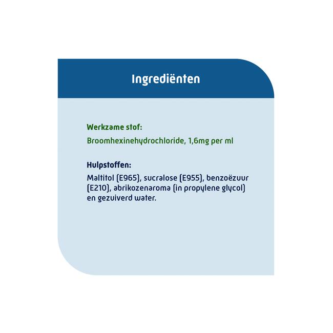 Natterman Broomhexine Extra Sterk 8mg/5ml 150 ML