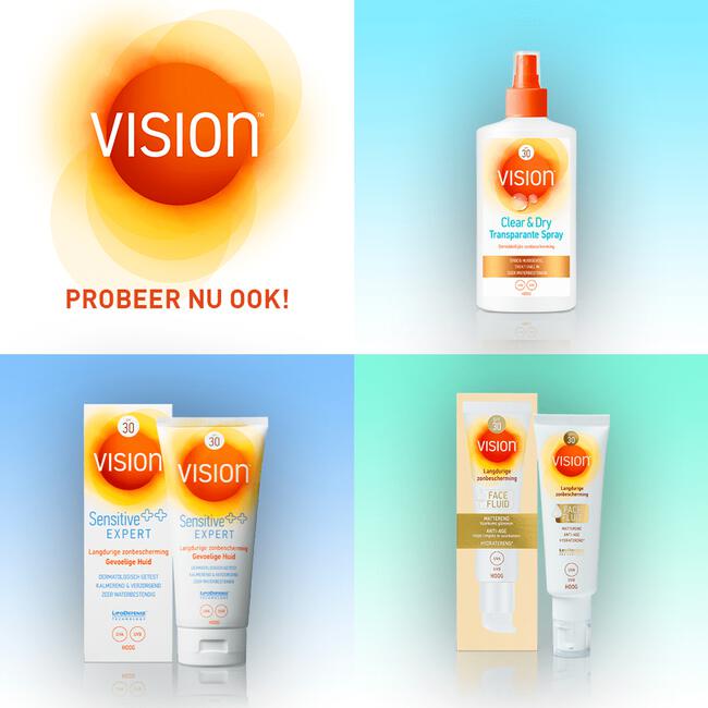 Vision Extra Care Zonnebrand SPF30 180 ML