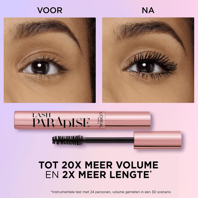 L'Oréal Paris Lash Paradise Volume Mascara 01 Zwart