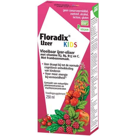 Floradix Ijzer Elixer Kids 250 ML