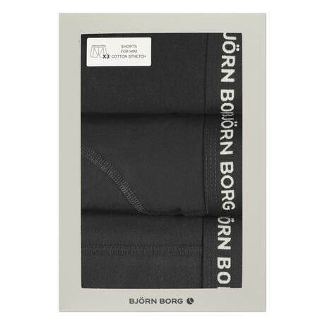 BJÖRN BORG Boxershorts Mannen 3-pack Zwart Maat L