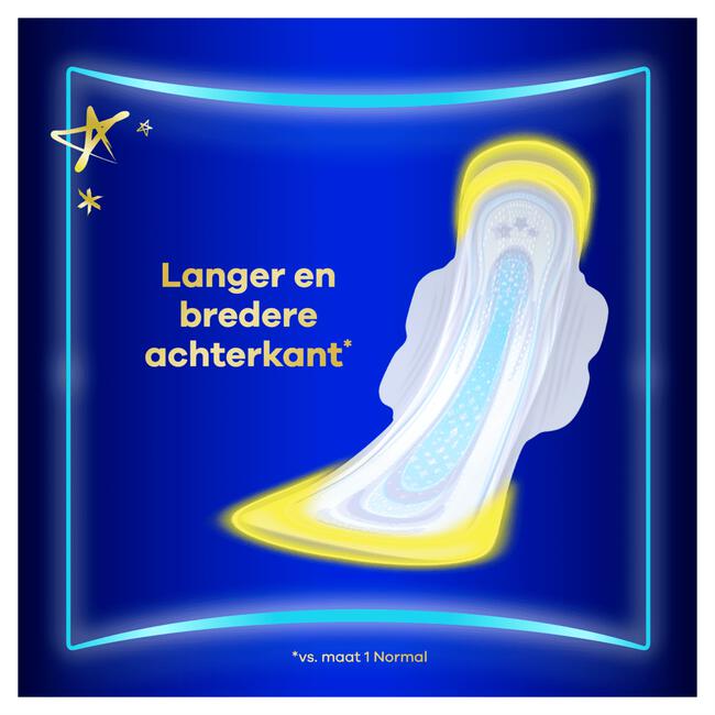 Always Ultra Maandverband Secure Night Extra Met Vleugels 16 stuks