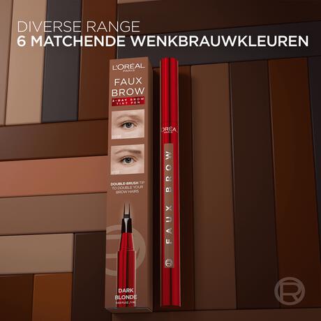 L'Oréal Paris Infallible Faux Brow Dark Blonde Wenkbrauwpotlood