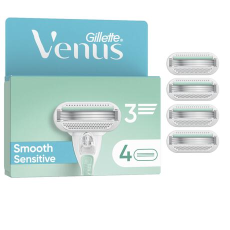 Gillette Venus Smooth Navulmesjes 4 Stuks