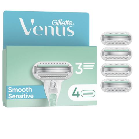 Gillette Venus Smooth Navulmesjes 4 Stuks