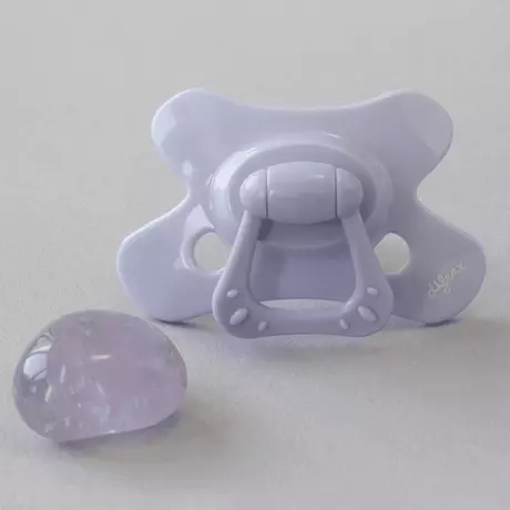 Difrax Fopspeen Natural 18M+ Lilac Amethyst