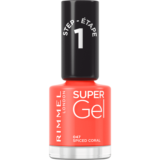 Rimmel London SuperGel Nagellak 047 Spiced Coral 12 ML