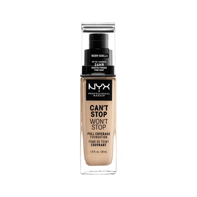NYX Professional Makeup Can't Stop Won't Stop Foundation  Warm Vanilla CSWSF