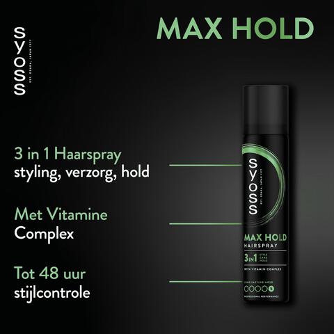 Syoss Max Hold Haarspray 300 ML