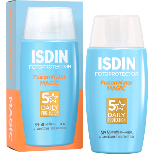 ISDIN Fotoprotector Fusion Water Magic Zonnebrand Gezicht SPF50 50 ML