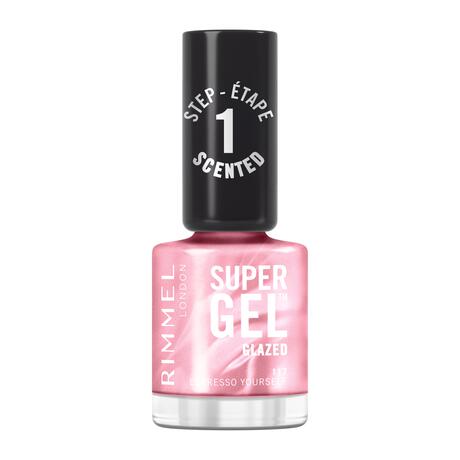 Rimmel London Super Gel Scented Glazed Nails nagellak 117 Espresso Yourself 12 ML