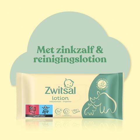 Zwitsal Doekjes 24-Pack Lotion 1560 Stuks