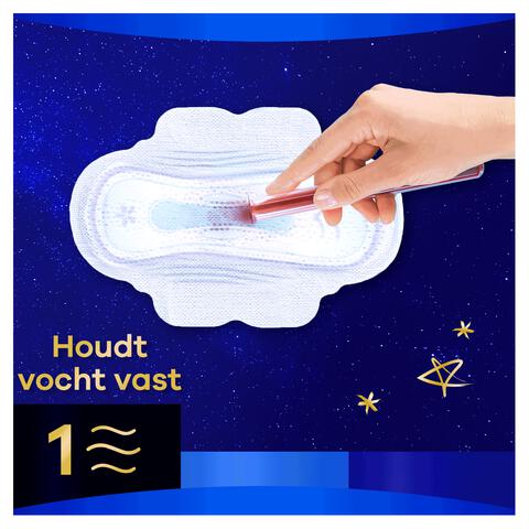 Always Maandverband Ultra Secure Night Wings Quatro Pack 36 stuks