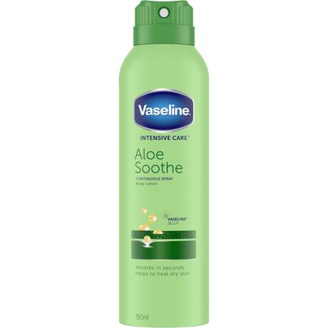 Vaseline Intensive Care Aloe Soothe Bodylotion Spray 190 ML