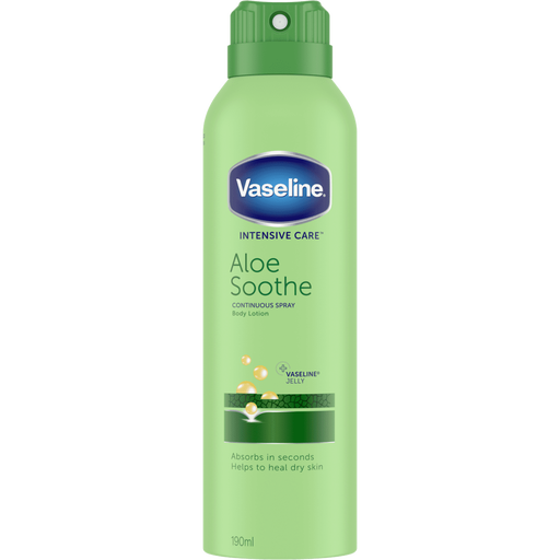 Vaseline Intensive Care Aloe Soothe Bodylotion Spray 190 ML