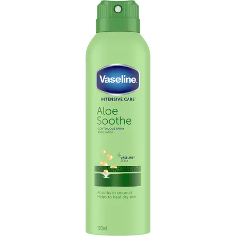 Vaseline Intensive Care Aloe Soothe Bodylotion Spray 190 ML