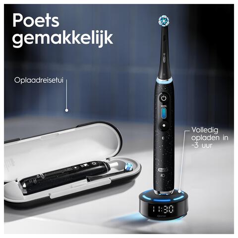 Oral-B iO 10 Zwart Elektrische Tandenborstel 