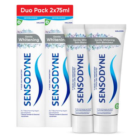 Sensodyne Gentle Whitening tandpasta Duo Pack 2x75 ML