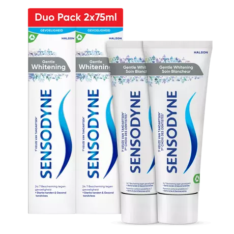 Sensodyne Gentle Whitening tandpasta Duo Pack 2x75 ML