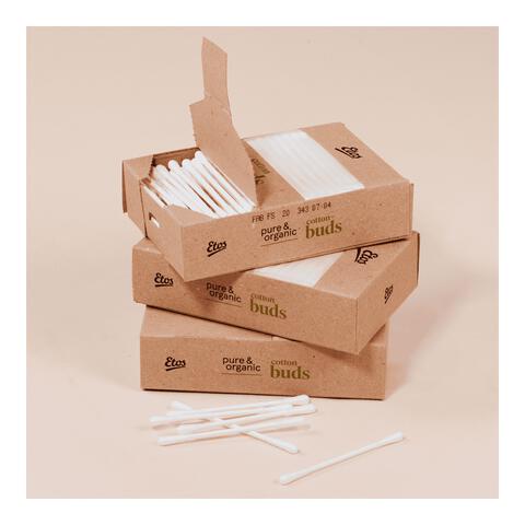 Etos Pure & Organic Wattenstaafjes 200 stuks