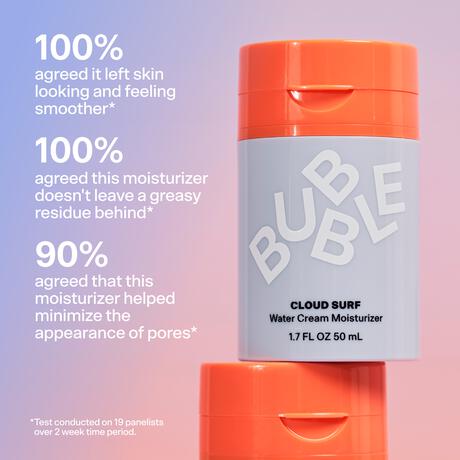 Bubble Beauty  Cloud Surf Water Cream Moisturizer 50 ML