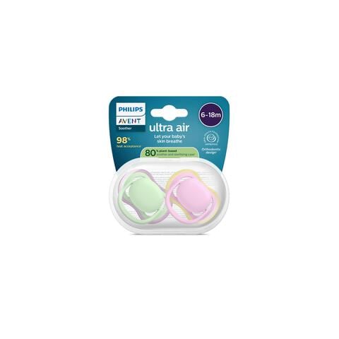 Philips Avent Fopspeen Ultra Air 6-18M SCF087/12 2 stuks