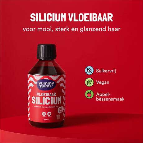 Yummygums Vloeibaar Silicium suikervrij 500ml