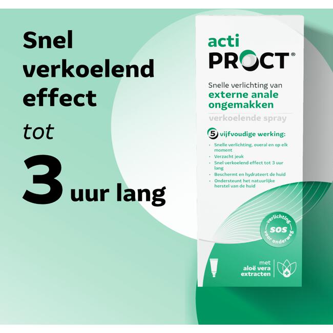 Actiproct Anale Ongemakken Spray 50 ML  