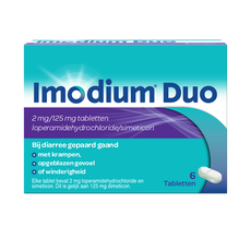 Imodium Duo 6 stuks