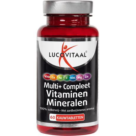 Lucovitaal Multi A-Z Super Kauwtabletten 60 stuks