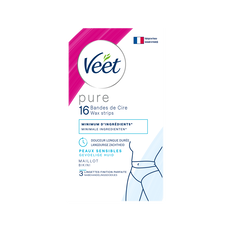 Veet Pure Waxstrips Bikini 16 stuks