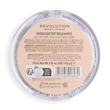 Revolution Reloaded Highlighter Just My Type Talc Free&nbsp;