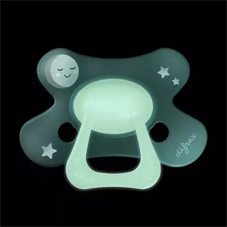 Difrax Fopspeen Natural 6M+ Glow In The Dark