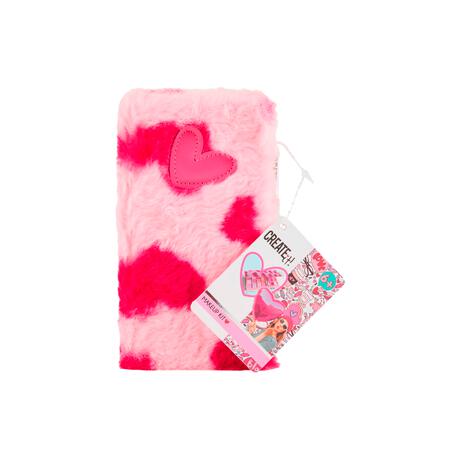 CREATE IT! Love make-up boekje fluffy hartjes