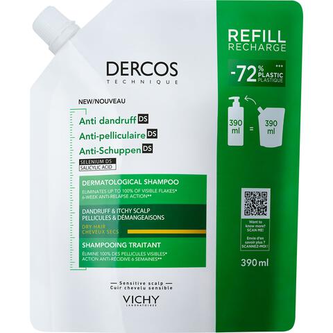 Vichy Dercos Anti-Roos DS Shampoo DH Navulling 390 ML