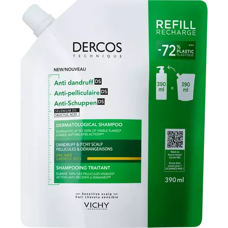 Vichy Dercos Anti-Roos DS Shampoo DH Navulling 390 ML