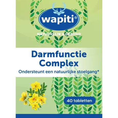 Wapiti Darmfunctie Complex Tabletten 40 stuks