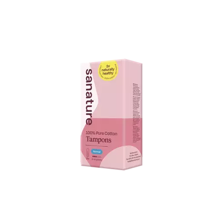 Sanature 100% Katoenen Tampons Normaal 16 stuks