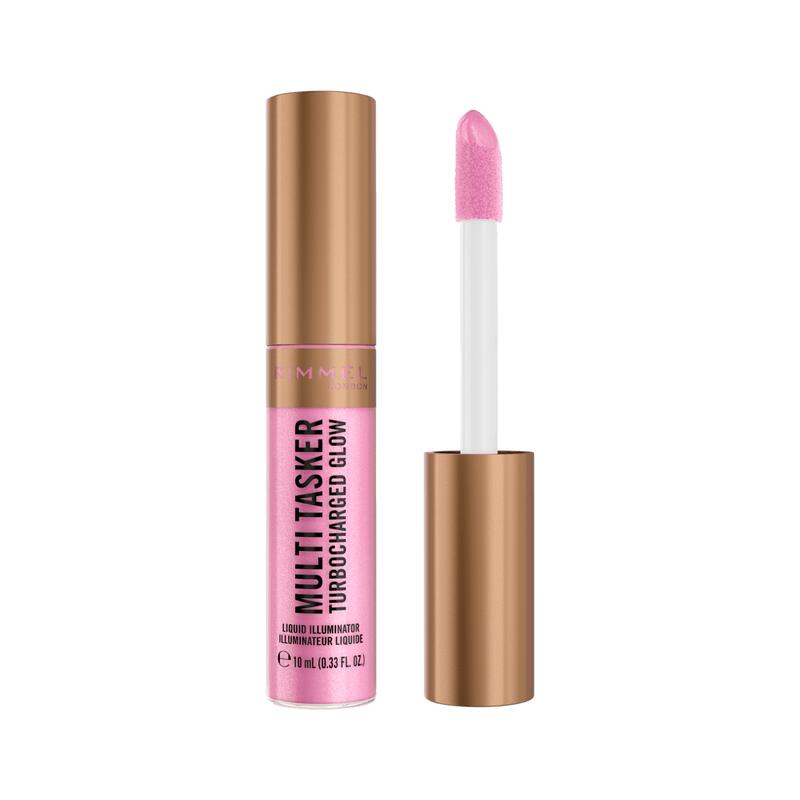 Rimmel London Multi-Tasker Turbocharged Glow Liquid Illuminator Blush 001