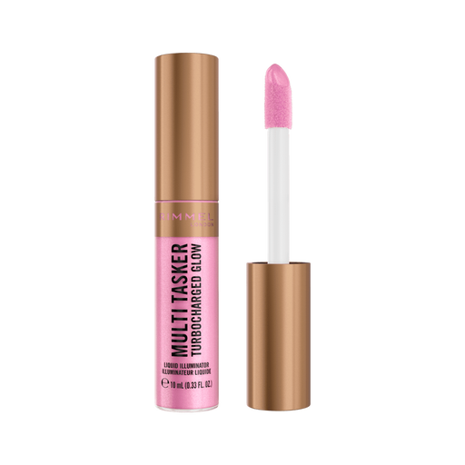 Rimmel London Multi-Tasker Turbocharged Glow Liquid Illuminator Blush 001